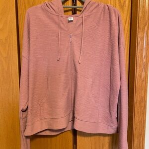 Spring zip-up. Old Navy. XL. Muted purple/plum.
